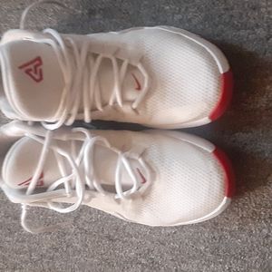 Ted and white nikes 8.5